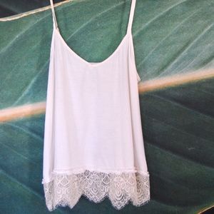 American Eagle Soft and Sexy Lace Tank