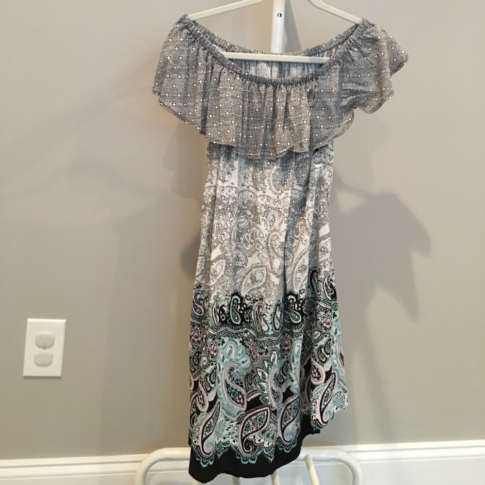 Express off the shoulder dress