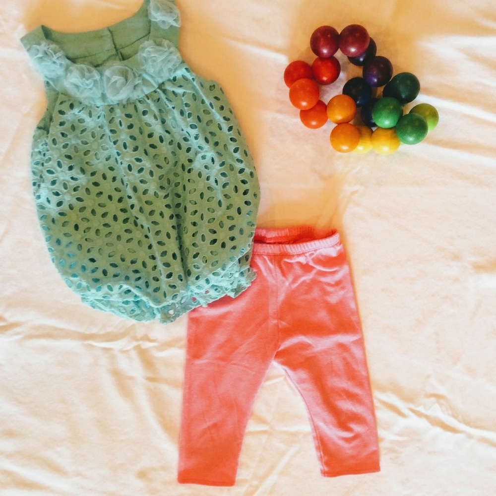 12M Bubble top outfit