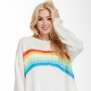 Wildfox Rainbow Dreamer Lennon Sweater