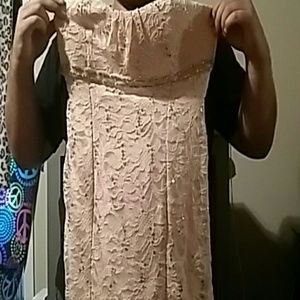 Pink sequin dress size 13