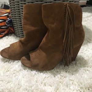 Dolce vita open toe booties