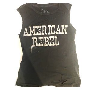 Chaser Brand American Rebel tank size small