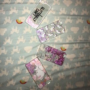 Liquid glitter iPhone 6 Plus cases