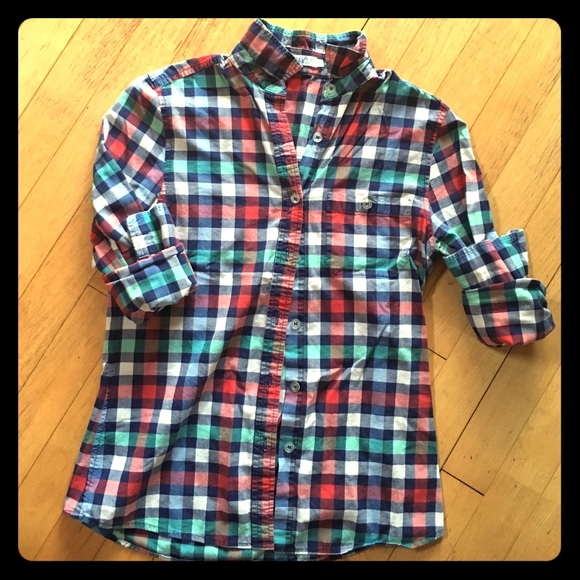 Urban Outfitters Lark & Wolff Plaid Shirt - Picture 1 of 1