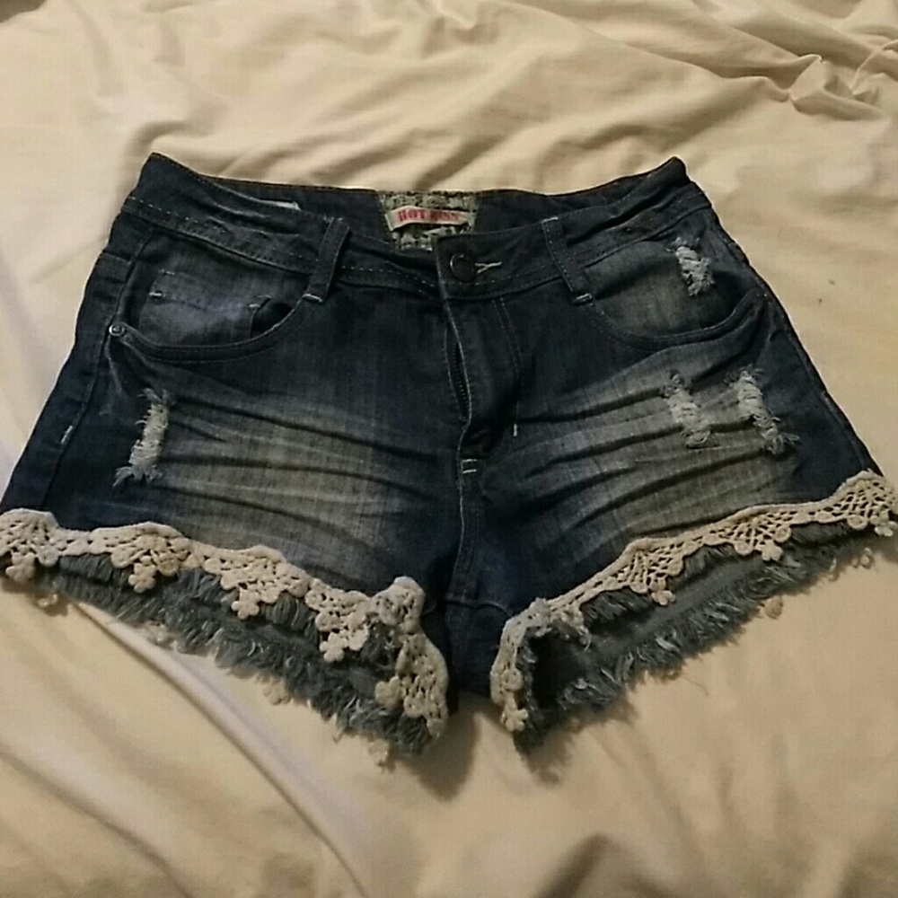 Hot kiss jean shorts s