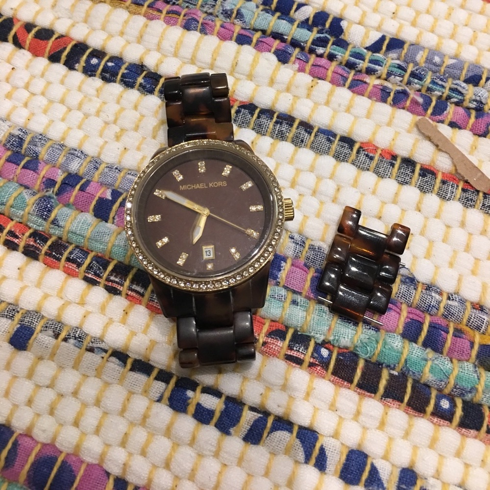 Michael Kors Tortoise Watch