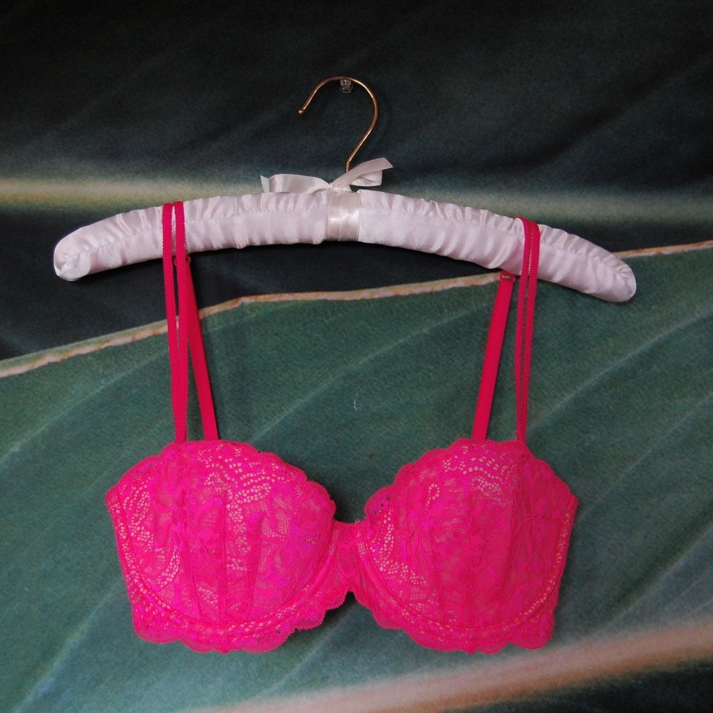 PINK Multi-Way Demi Bra