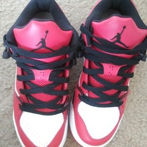 Size 4 womens Jordan's shoes.