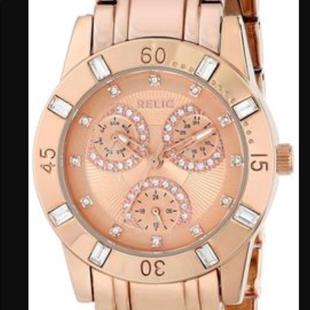 Rose gold Women's Relic Brand watch