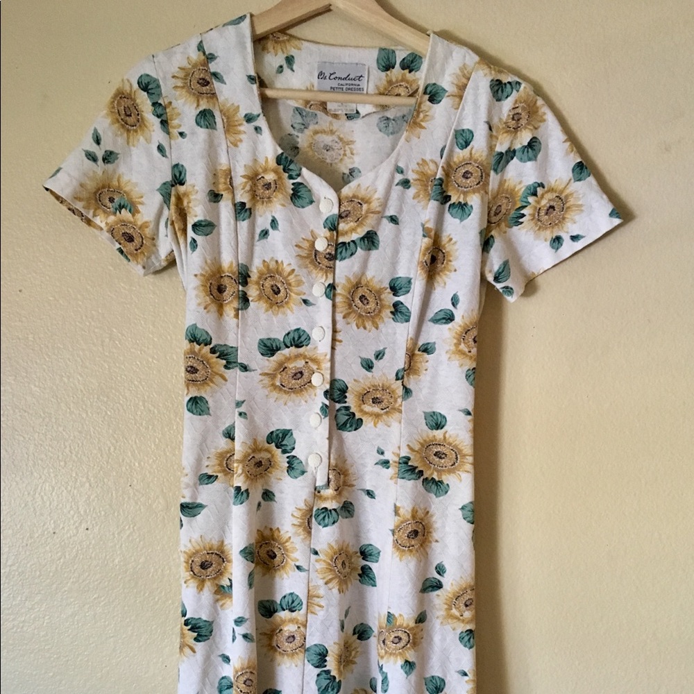 🌻Vintage floral dress🌻