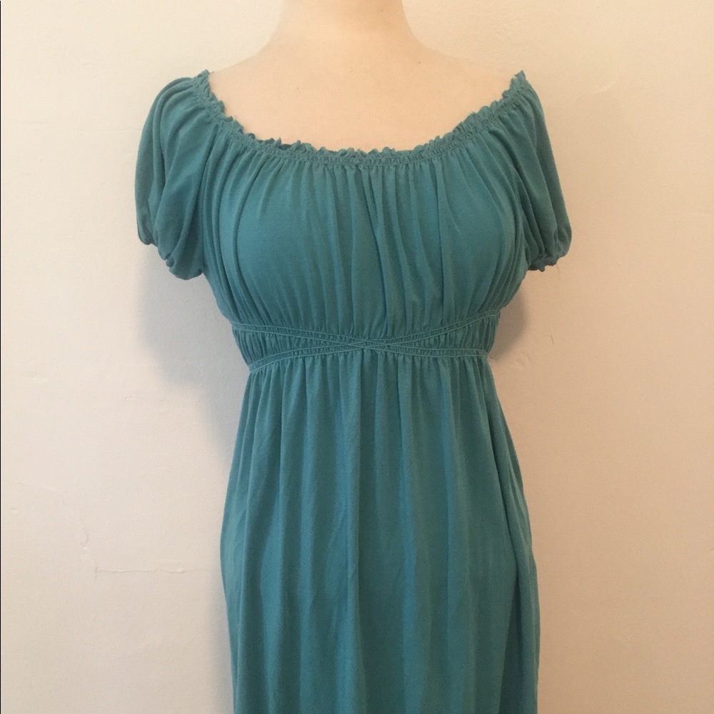 Max Studio green knit dress size medium