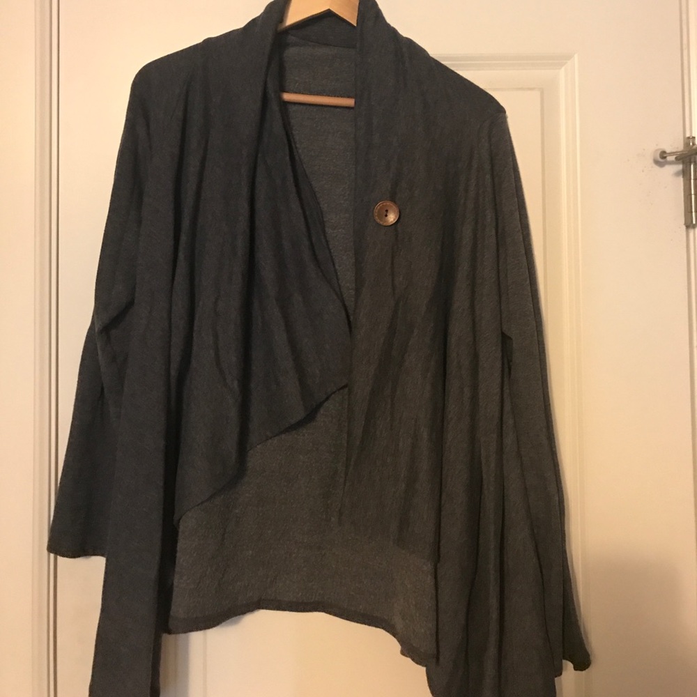 Wrap sweatshirt
