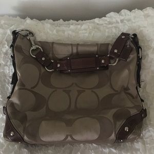 Coach Signature Carly Hobo Bag