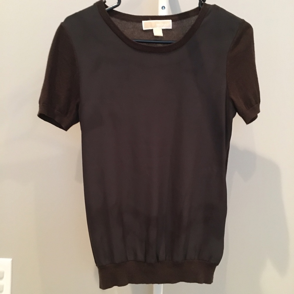 Michael kors short sleeve sweater