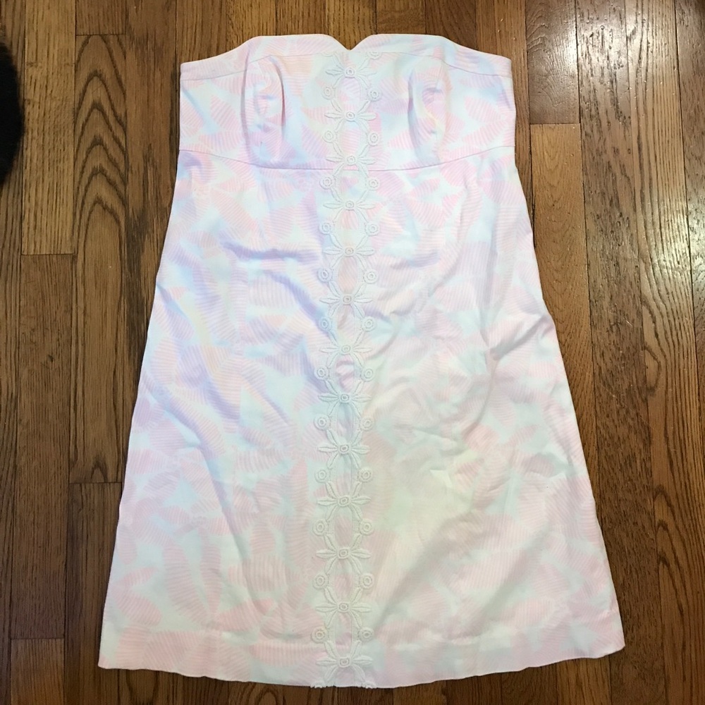 A classic! Lilly Pulitzer strapless sundress