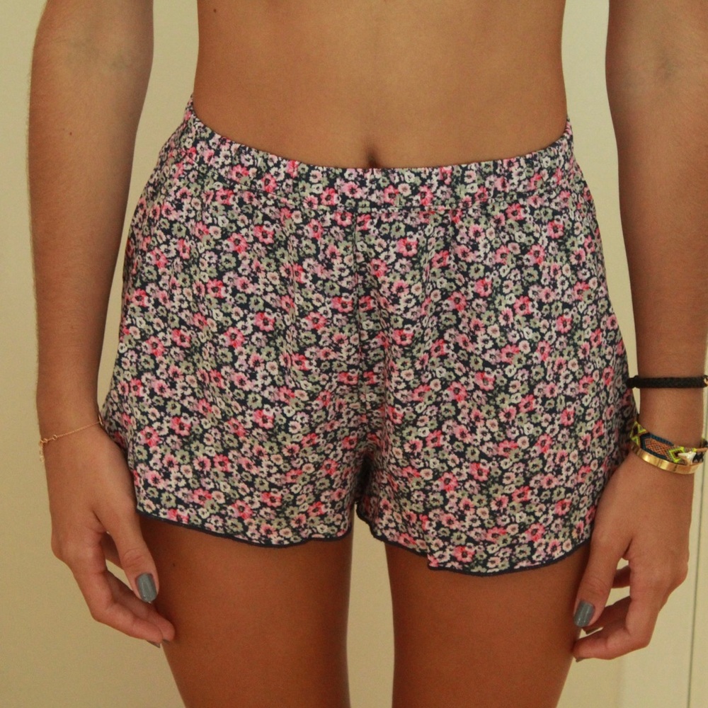 Floral Flowy Shorts