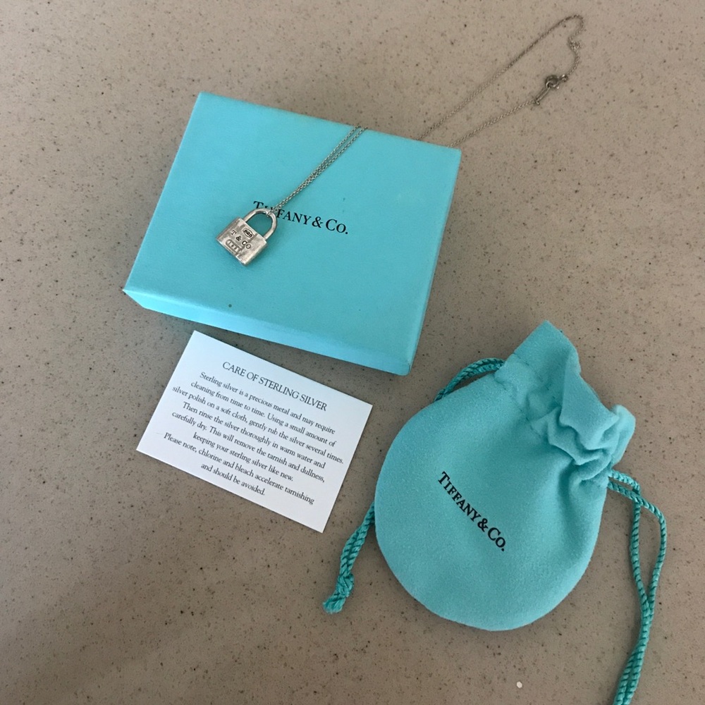 Tiffany locket necklace