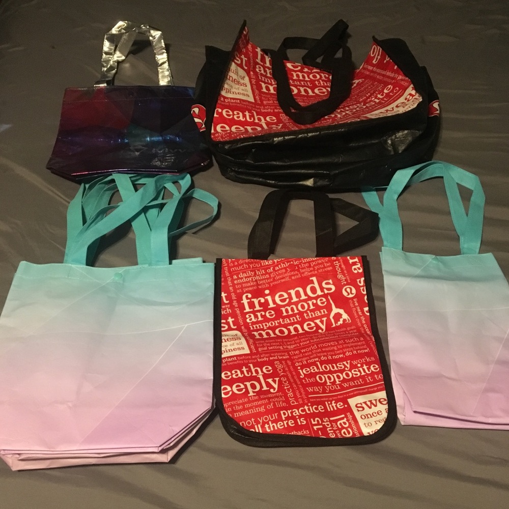 Bundle of 8 Lululemon and Ivivva bags