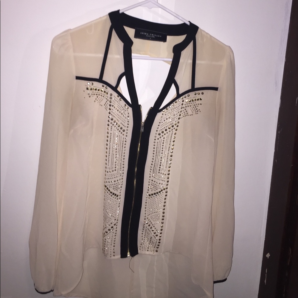 Open back long sleeve top
