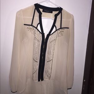 Open back long sleeve top