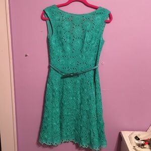 Nanette Lepore Green Dress Sz 6