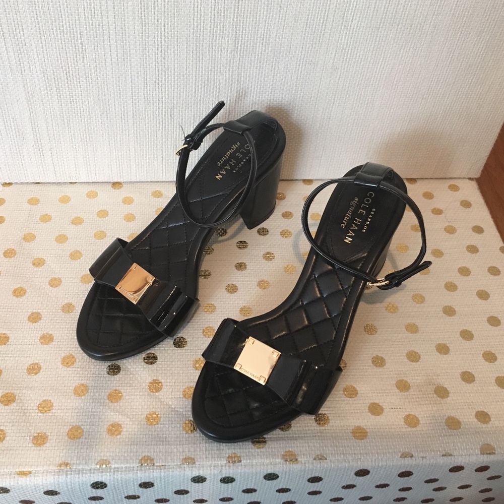 COLE HAAN Womens TALI Bow Tie low heel sandal