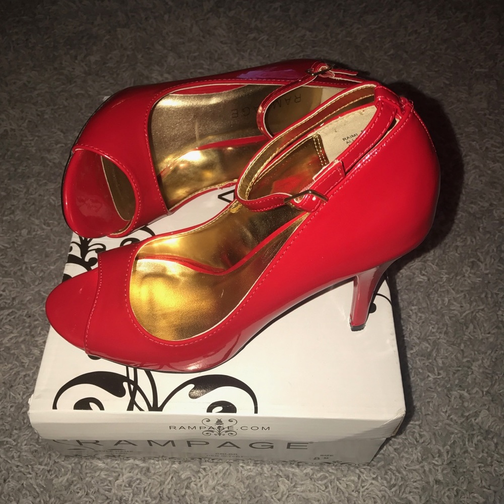 Rampage - Bright Red Heels