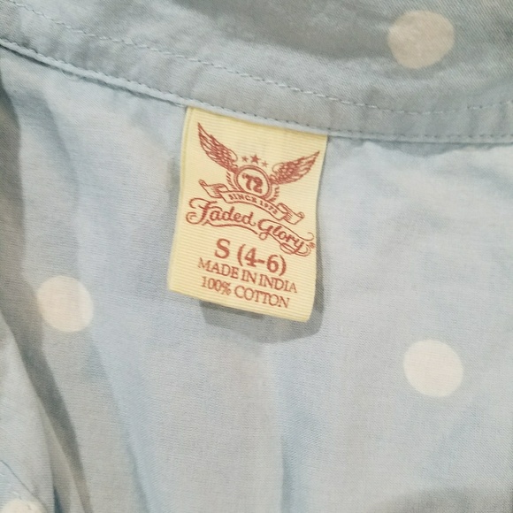 Button up polka dot tank top - Picture 4 of 5