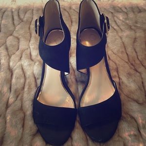 Jessica Simpson Black Suede Heels