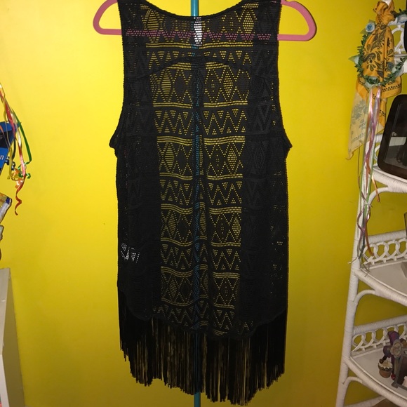 Fringed tank top - Picture 2 of 2