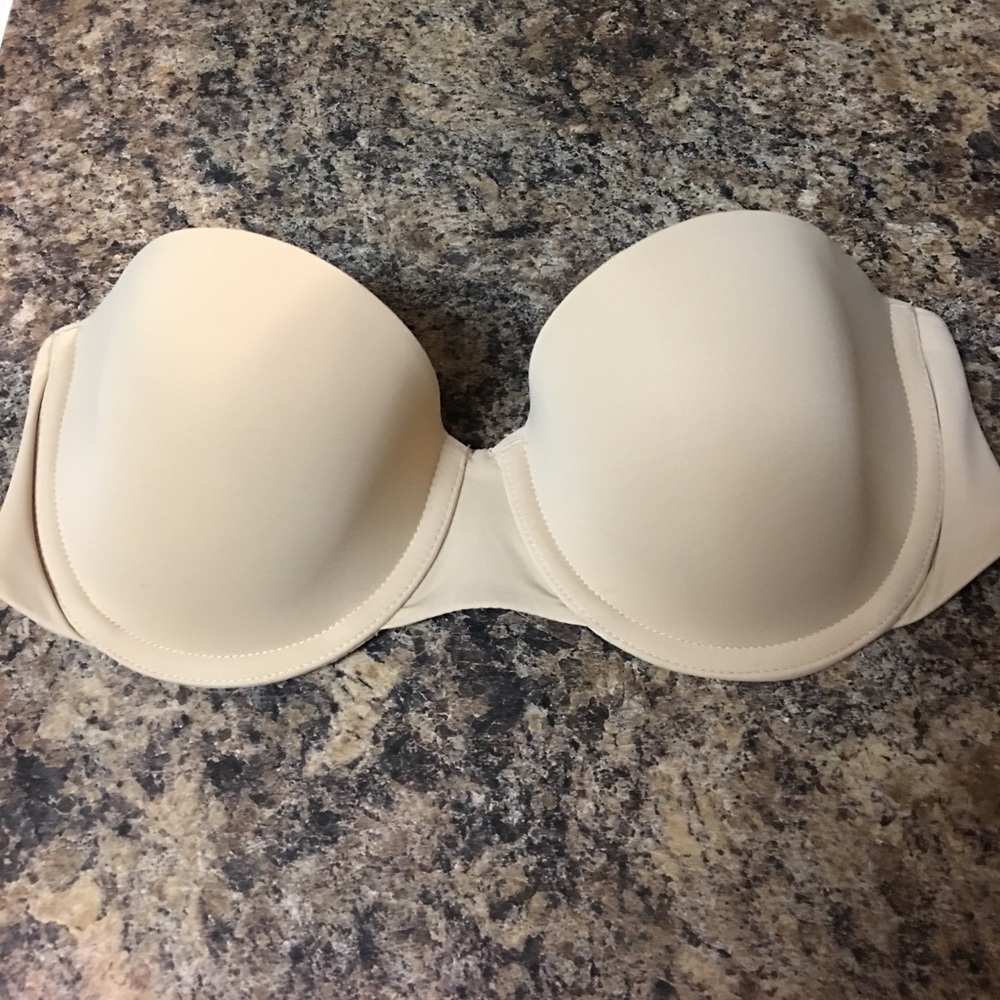 Gap Body Nude Strapless Bra