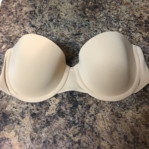Gap Body Nude Strapless Bra