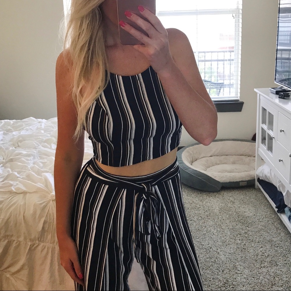 💄Striped Matching Set - Picture 5 of 6