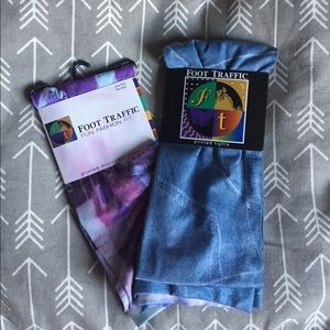 2 for 1 fun - bright printed tights!