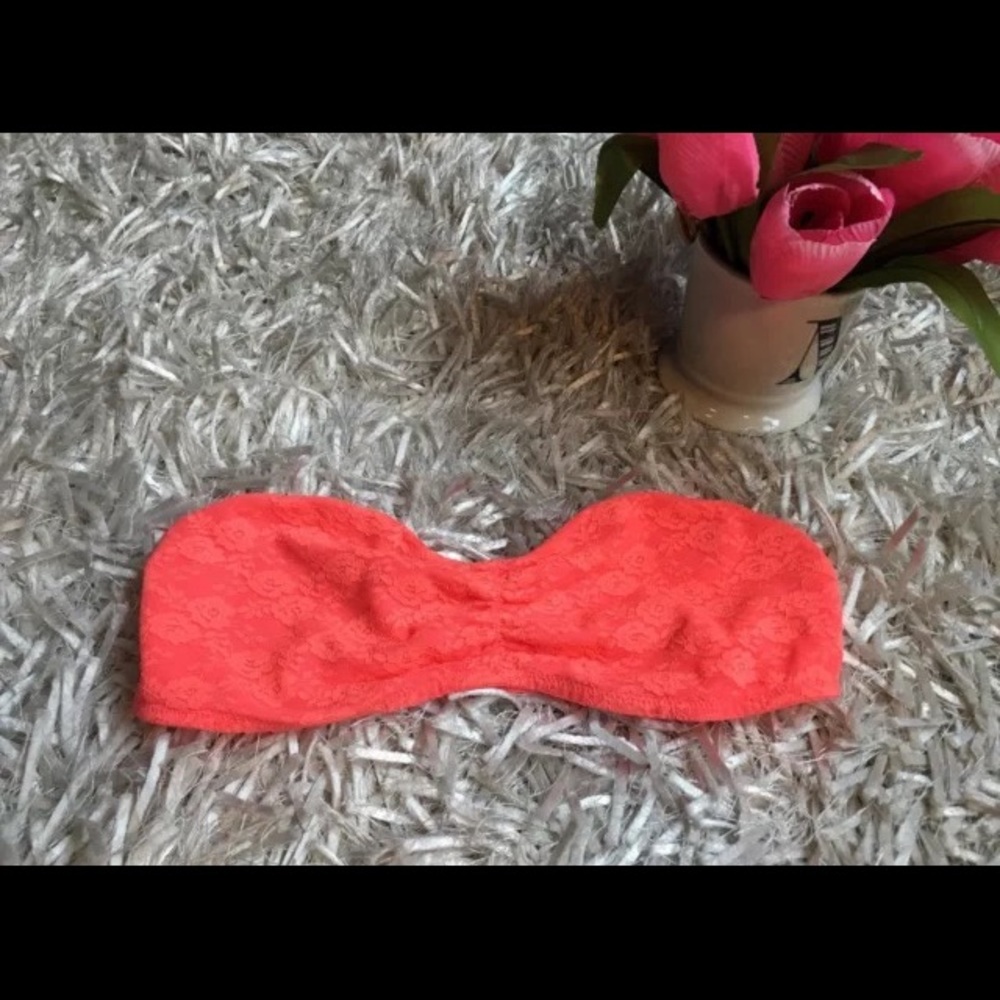 Victoria's Secret Pink lace bandeau bra