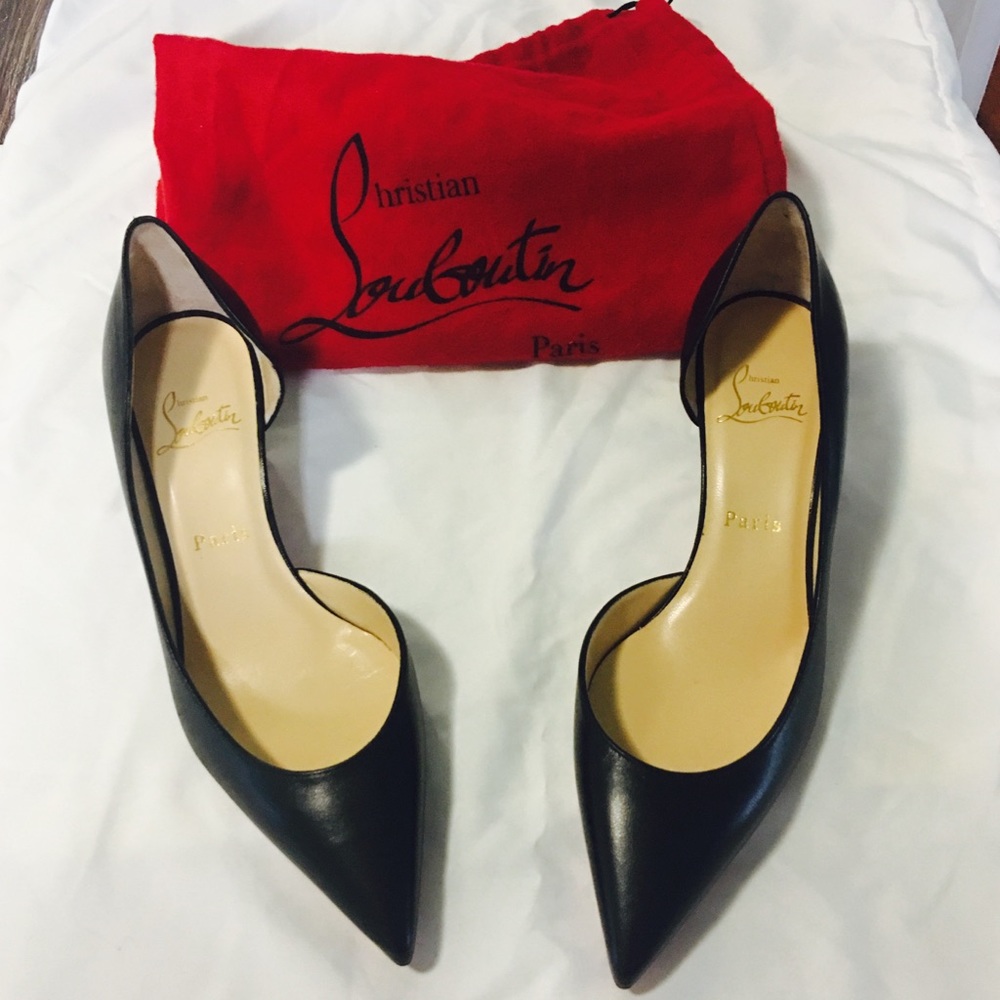 Christian Louboutin Pointed-Toe D'Orsay Pumps