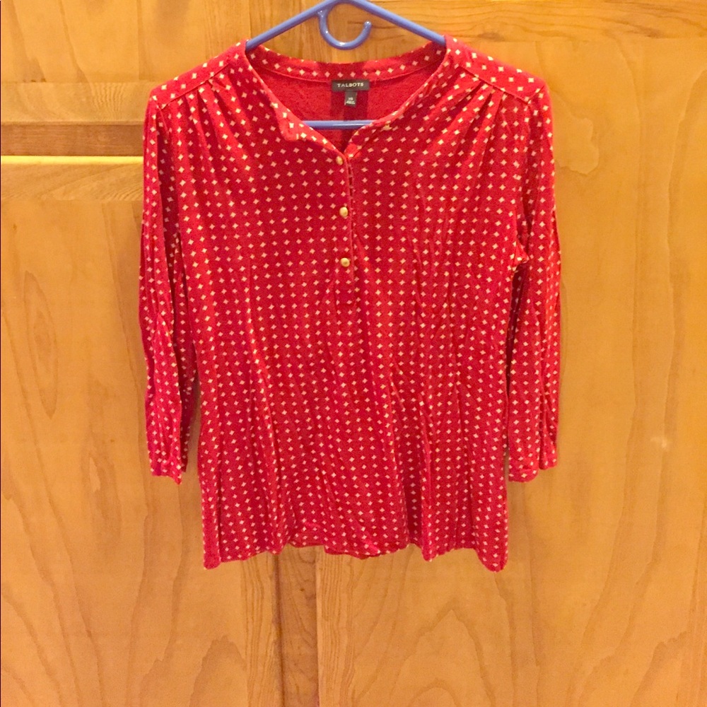 3 quarter sleeve top