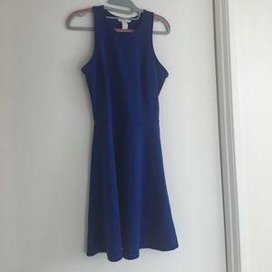 H&M Royal blue sleeveless dress