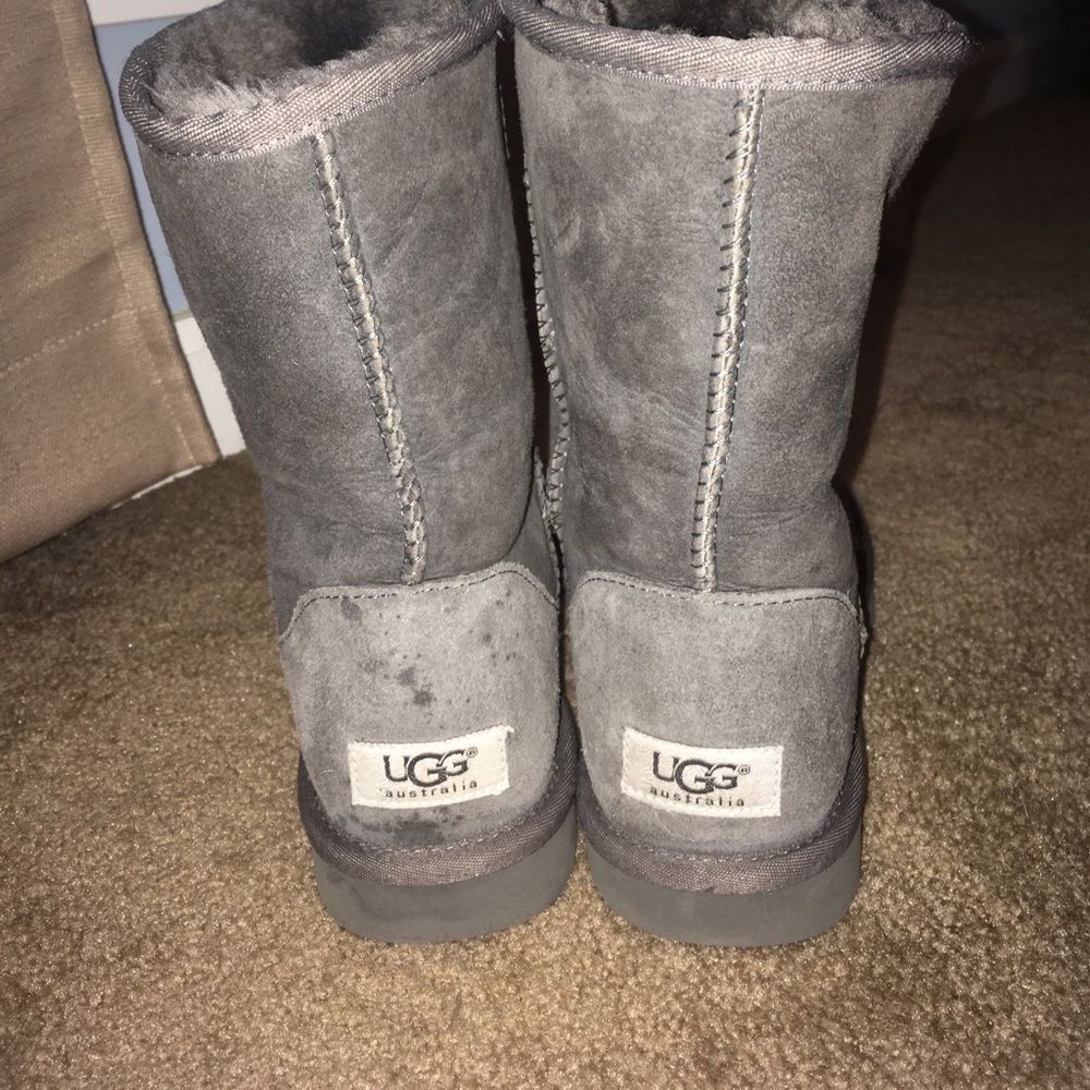 Gray UGG boots