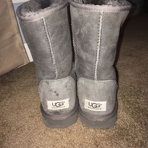 Gray UGG boots