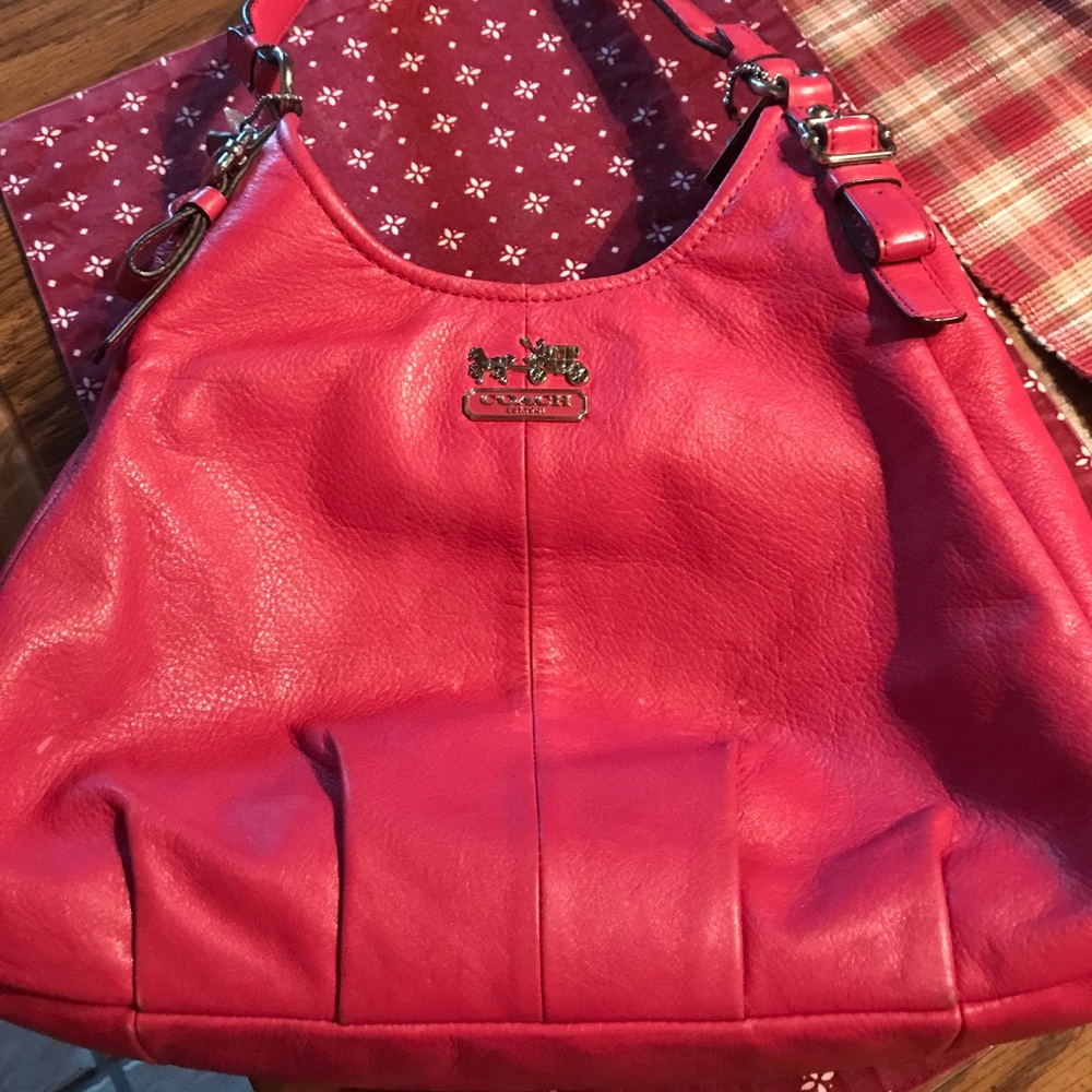 Authentic Leather Coach purse