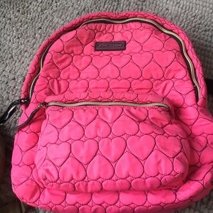Pink backpack