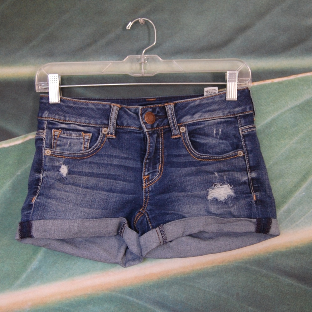 American Eagle Denim Shorties