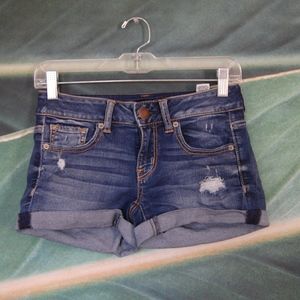 American Eagle Denim Shorties