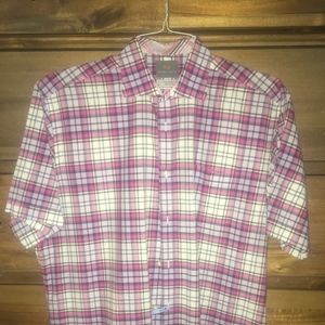 EUC Thomas Dean Short Sleeve Sport Shirt