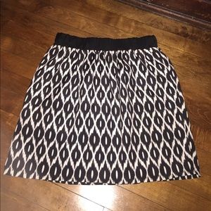 Printed mini skirt
