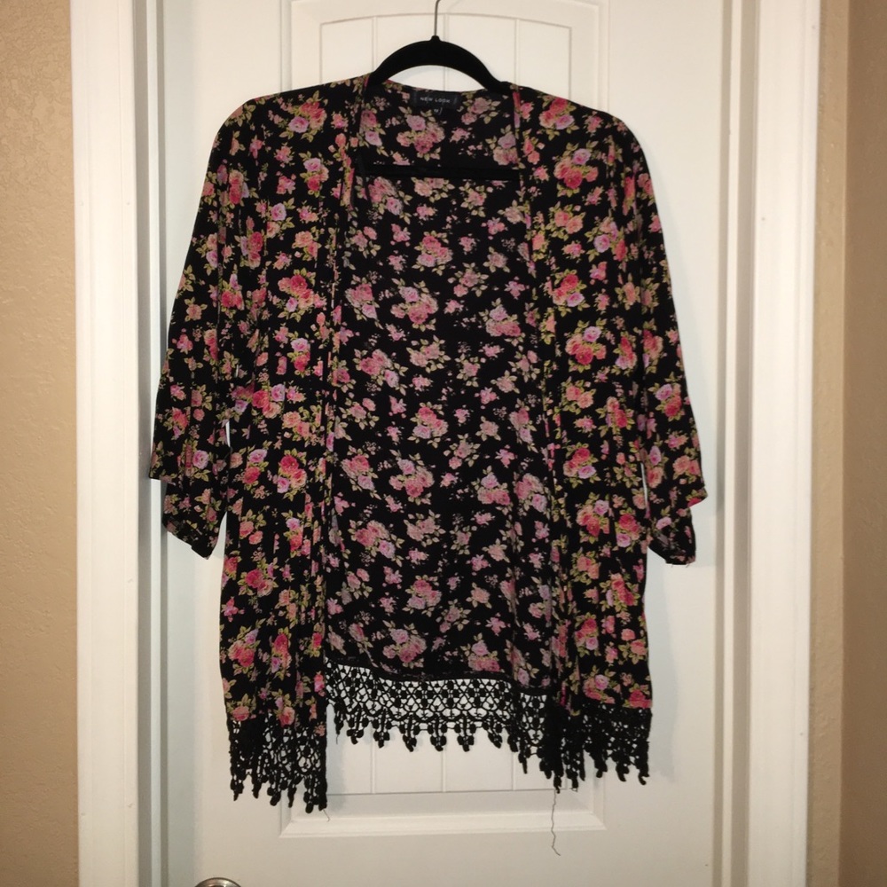 New Look Floral Cardigan