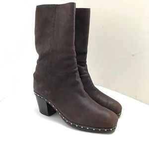 Miu Miu Boots Sz 37.7 Prada