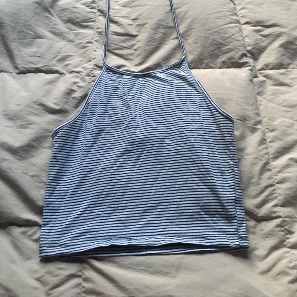 Brandy halter crop top